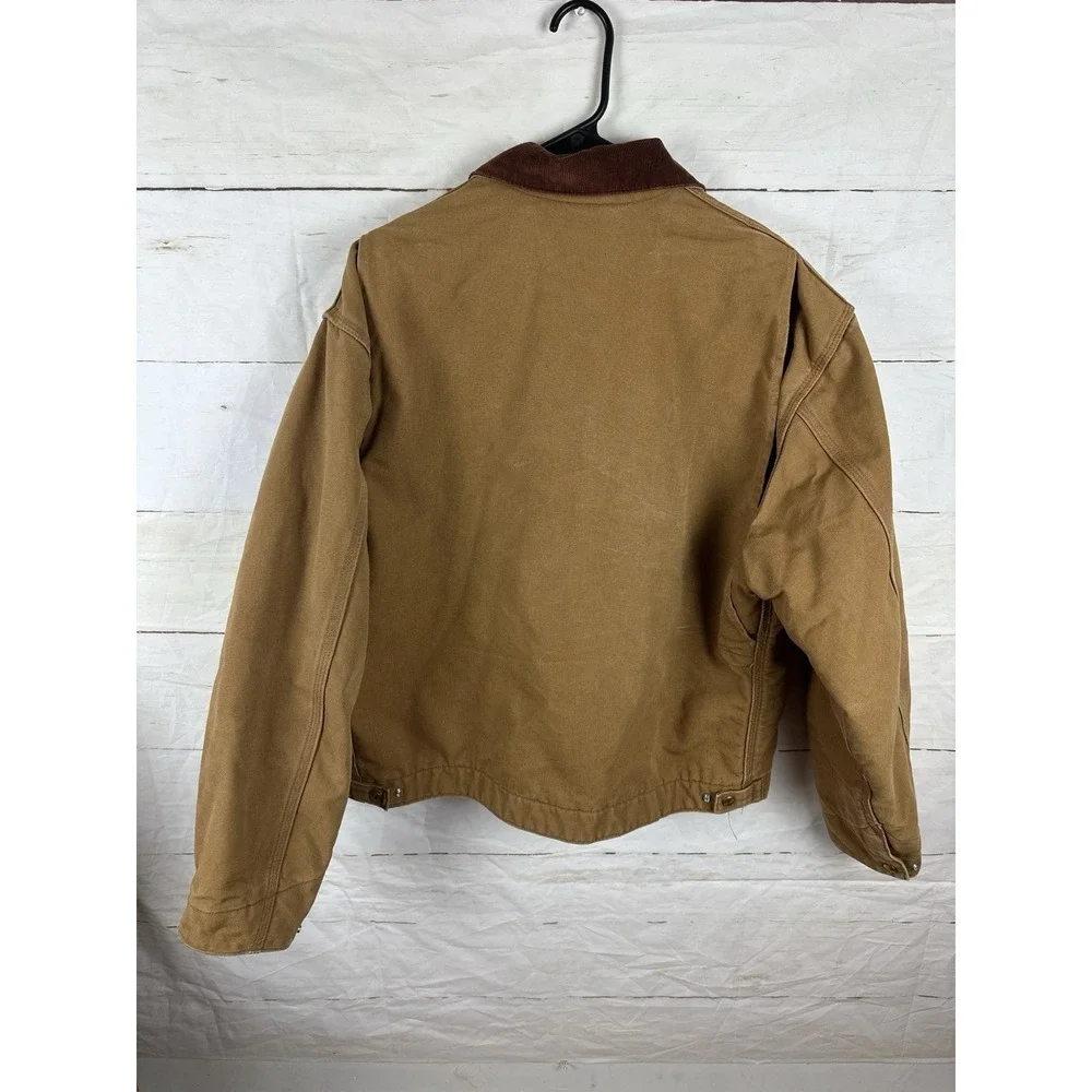 Carhartt Detroit Jacket Men XL Blanket Lined J001 BRN Brown Interstellar 2014